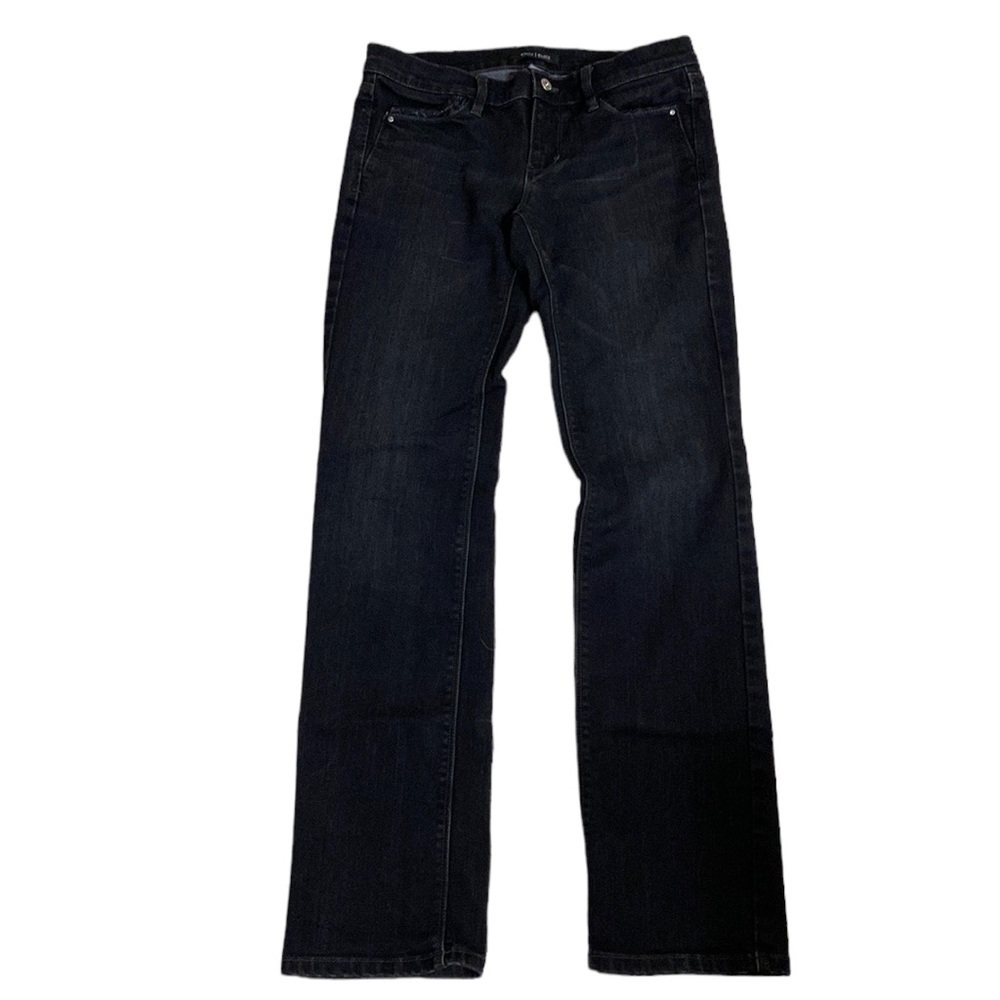 White House Black Market Noir Slim Leg Jeans